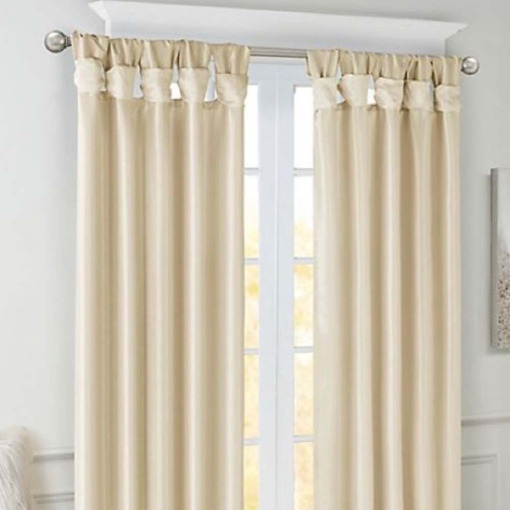 7 Curtains panels 84 inches long 50 inches wide